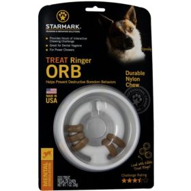 Starmark Orb Ringer Treat Toy