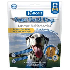 N-BONE Senior Dental Rings Chicken 7ct