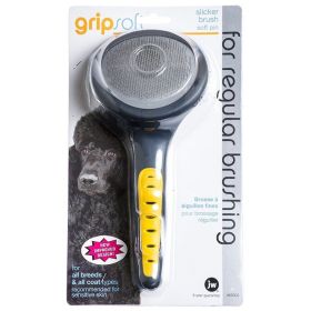 JW PET Gripsoft Soft Slicker Brush L