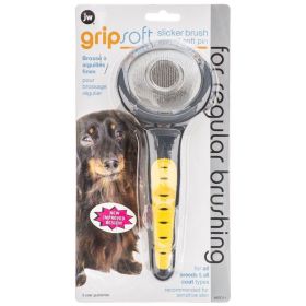 JW PET Gripsoft Soft Slicker Brush S