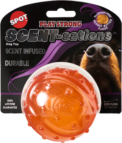 ETHICAL SPOT Scent-sations Ball Peanut Butter 3.25"