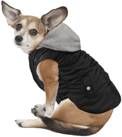 FASHION PET Sporty Puffer Reversible Black XS