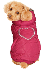 FASHION PET Girly Puffer Coat Pink M