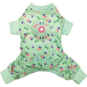 Fashion Pet Sweet Dreams Dog Pajamas Mint (size: X Small)