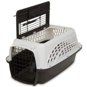 Petmate Two Door Top (size: Load Kennel White  Up to 10 lbs)