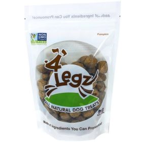 4Legz Organic Pumpkin Crunchy Dog Cookies (size: 7 oz)