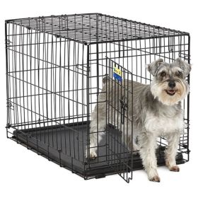 MidWest Contour Wire Dog Crate Single Door (size: Medium  1 count)