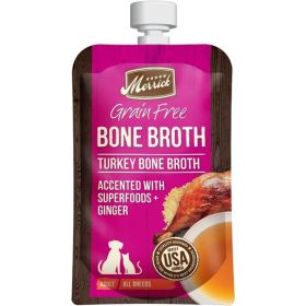 Merrick Grain Free Bone Broth Turkey Recipe (size: 7 oz)