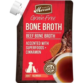 Merrick Grain Free Bone Broth Beef Recipe (size: 16 oz)