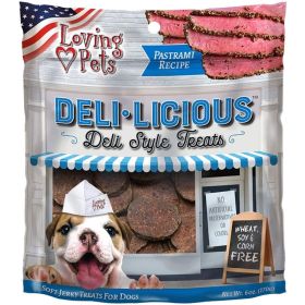 Loving Pets Deli Licious Deli Style Treats (Option: Pastrami Recipe)