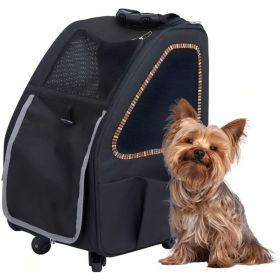 Petique 5 (size: in1 Pet Carrier for Dogs Cats and Small Animals Sunset Strip  1 count)