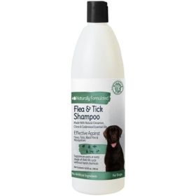 Miracle Care Natural Flea & Tick Shampoo for Dogs (size: 16.9 oz)