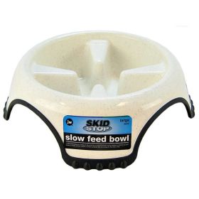 JW Pet Skid Stop Slow Feed Bowl (Option: Large)