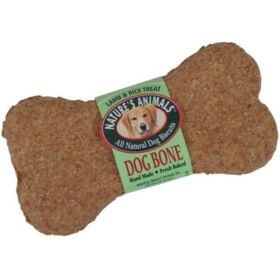 Natures Animals All Natural Dog Bone (size: Lamb & Rice Flavor  24 Pack)