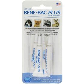 Pet Ag Bene (size: Bac Plus FOS & Probiotics Pet Gel  4 Grams (4 x 1 Gram Tubes))