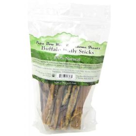 Papa Bow Wow Buffalo Bully Sticks (size: 6" Long  1 lb)