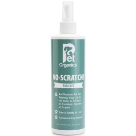 Pet Organics No (size: Scratch Spray for Cats  16 oz)