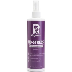 Pet Organics No (size: Stress Spray for Cats  16 oz)