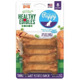 Nylabone Healthy Edibles DHA Omega (size: 3 Puppy  Turkey & Sweet Potato Flavor  Petite (8 Pack))