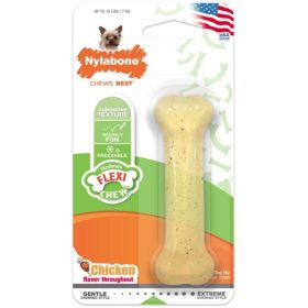 Nylabone Flexi Chew Dog Bone (Option: Petite (1 Pack))