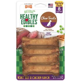 Nylabone Healthy Edibles Wholesome Dog Chews (size: Variety Pack  Petite (8 Pack))