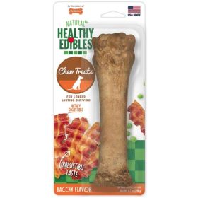 Nylabone Healthy Edibles Wholesome Dog Chews Bacon Flavor (Option: Souper (1 Pack))