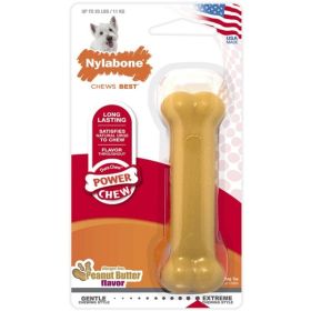 Nylabone Dura Chew Dog Bone (size: Peanut Butter Flavor  Regular)