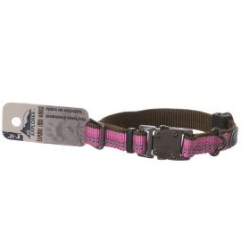 K9 Explorer Reflective Adjustable Dog Collar (size: Rosebud  8"12" Long x 5/8 Wide)