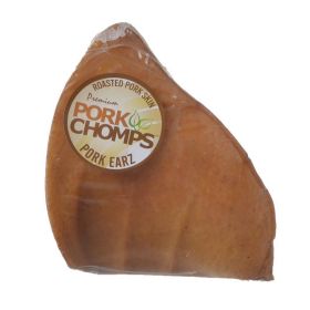 Pork Chomps Roasted Pork Skin Pig Earz (Option: 1 Pack)