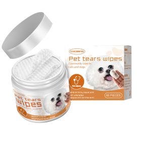 Yegbong Pet Wipes Clean, Dogs And Cats Tear Stains Eye Cleaning Wipe Eye Dirt Cotton Pad (Option: 3pcs)