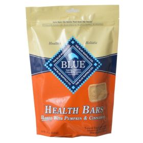 Blue Buffalo Health Bars Dog Biscuits (size: Baked with Pumpkin & Cinnamon  16 oz)