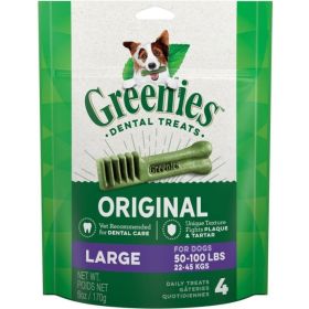 Greenies Large Dental Dog Treats (Option: 4 count)