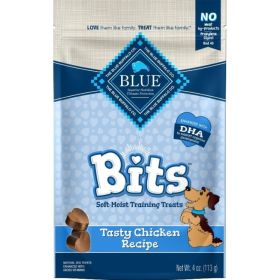 Blue Buffalo Blue Bits Soft (size: Moist Training Treats  Tasty Chicken Recipe  4 oz)