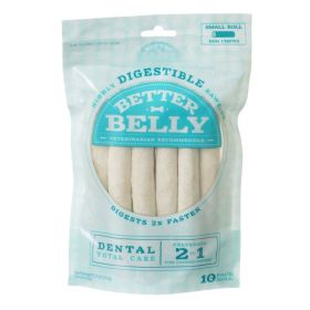 Better Belly Rawhide Dental Rolls (size: Small  10 Count)