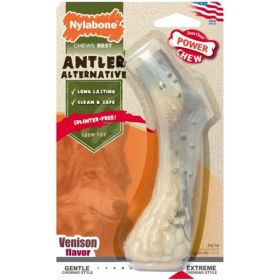 Nylabone Power Chew Antler Alternative Venison Flavor (size: Medium  1 count)