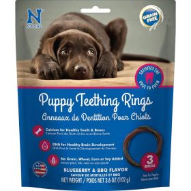 N Bone Puppy Teething Ring Blueberry Flavor (Option: 3 count)