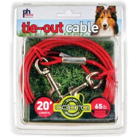 Prevue Pet Products Tie out Cable Medium Duty (Option: 20 Foot)